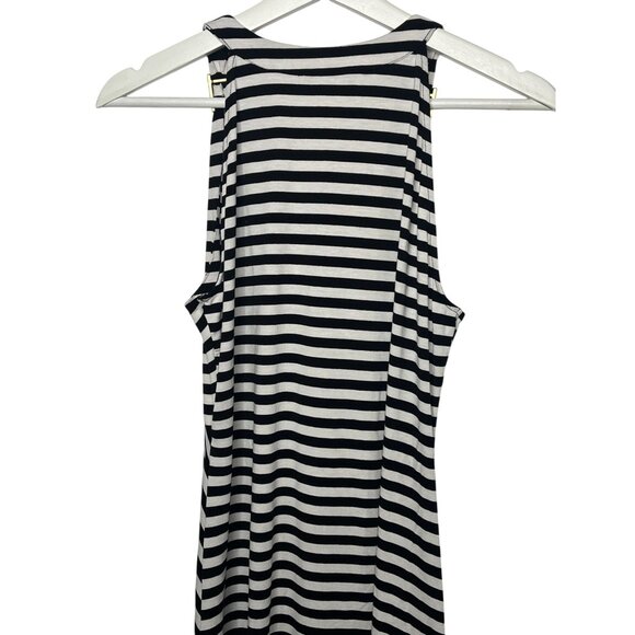 Kenneth Cole Black White Striped Sleeveless Sundress Women’s Medium - Picture 10 of 13